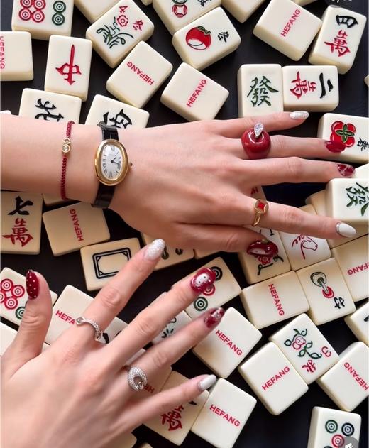 何方 葫芦红绳手链 商品图7