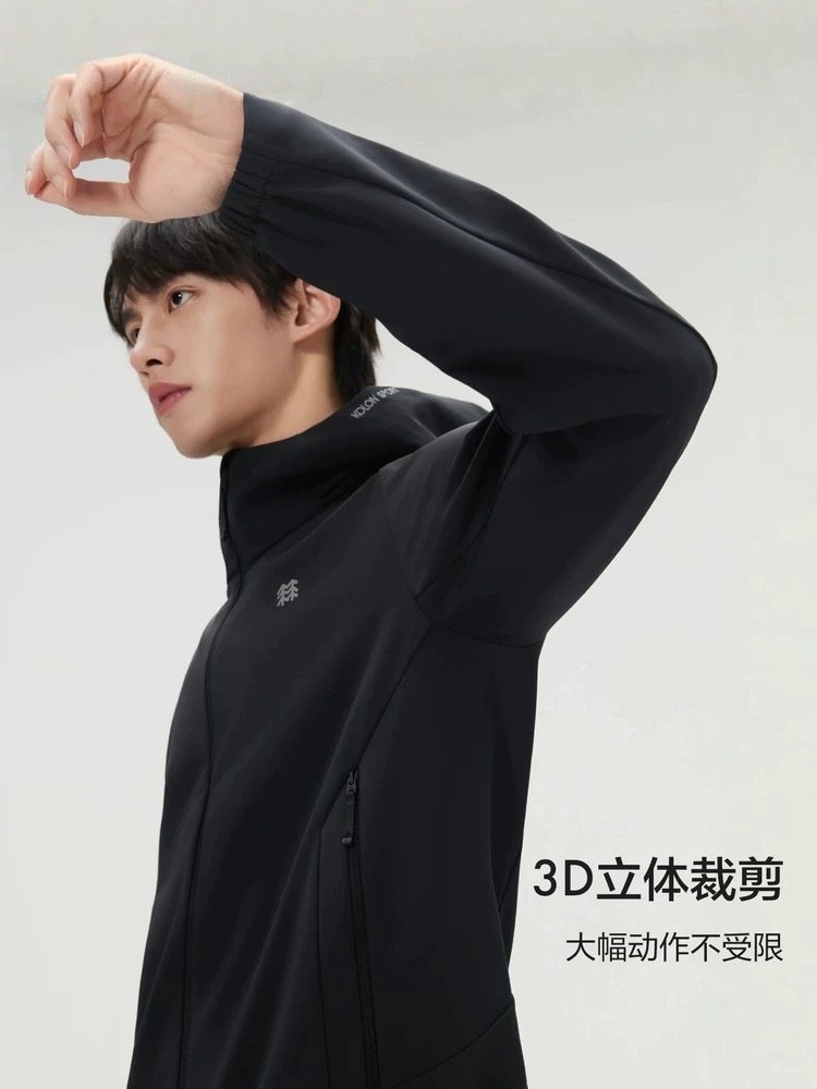 K隆 Sport新款男士连帽软壳冲锋衣夹克外套 特惠 Z-15920