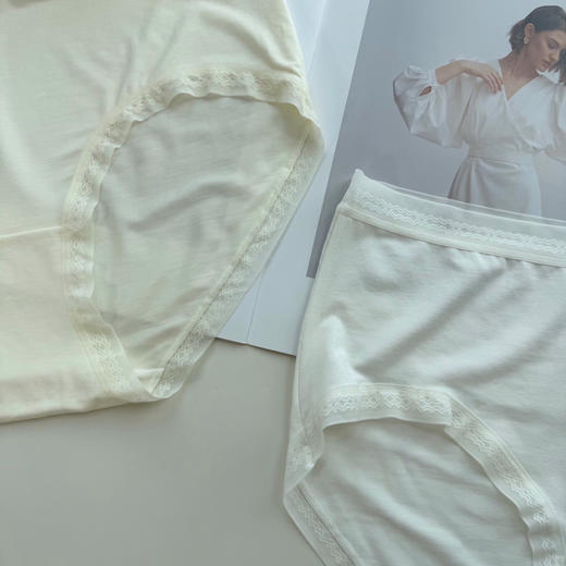 SUNJ3883薄荷绿意桑蚕丝内裤 商品图7