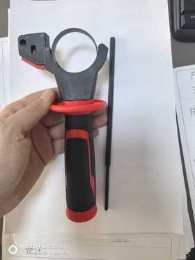 【货号02775】轻型26电锤前手柄辅助手把全新材料加厚包胶手柄防滑手柄博世款26/28电锤侧手把