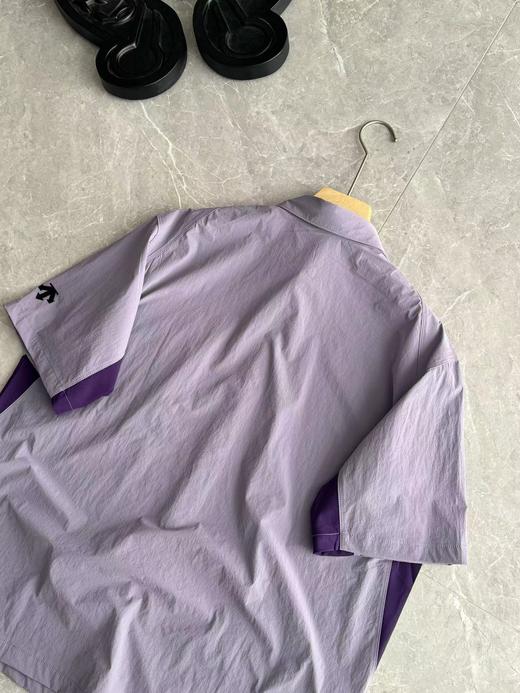 F040538轻户外简约利落短袖衬衫版型日常休闲百搭短袖 商品图11