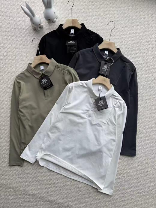 F040501春季户外运动速干T恤骑行服弹力透气徙步登山内搭上衣 商品图0