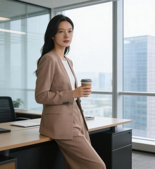 G2000女装SS26商场新款【凉感/可机洗】西装外套63212004 商品图2