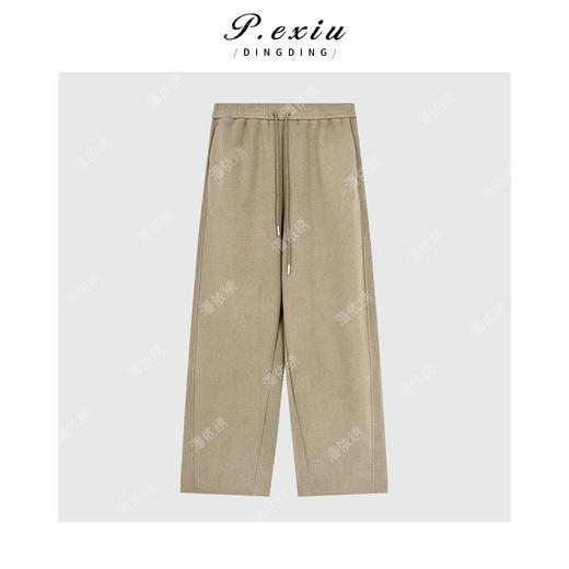 04-2潘依绣丁丁宠粉加厚加绒简约立领卫衣休闲裤松弛感套装 W-63602 商品图3