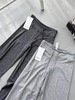 F040526夏季冰蚕丝高腰针织排汗透气显瘦休闲女士阔腿裤 商品缩略图6