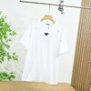 F040531夏季新品宽松版型纯棉插肩短袖男女情侣同款T恤 商品缩略图7