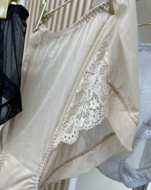 高腰蕾丝透气女士内裤4条装0228g07 商品图6