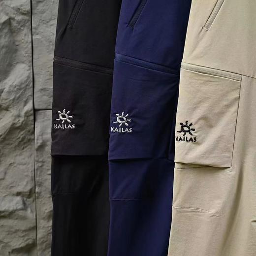 F040529春季运动户外耐磨防风散热透气软壳休闲徒步登山裤长裤 商品图3