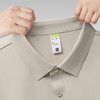 190g迪桑小皱 无缝科技纯色二级贴胶布领短袖通款polo衫  ZT-S990# 商品缩略图5