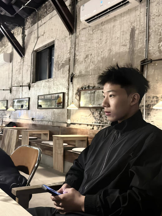 美式高街，哈灵顿复古！！Jordan Brand（乔丹）飞人刺绣男子立领运动夹克外套 商品图1