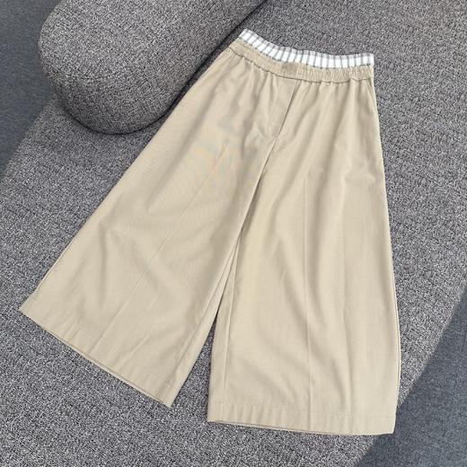 女款拼接腰休闲裤长裤zh014 商品图0