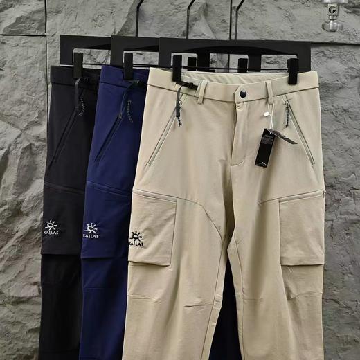 F040529春季运动户外耐磨防风散热透气软壳休闲徒步登山裤长裤 商品图1