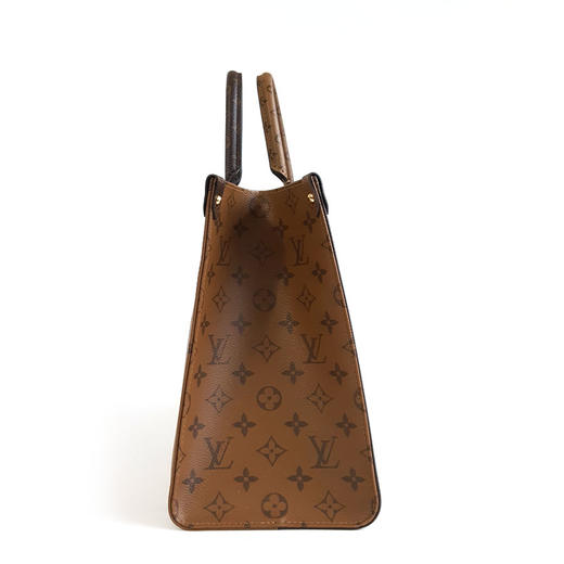 【95新】LV路易威登onthego系列M45321中号拼色老花onthego手提单肩包女士300326AK19 商品图3