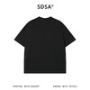 SDSA男装2026新款高贵轻奢美式胸前小字母印花圆领短袖T恤百搭潮 商品缩略图1