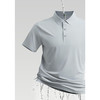 190g迪桑小皱 无缝科技纯色二级贴胶布领短袖通款polo衫  ZT-S990# 商品缩略图4
