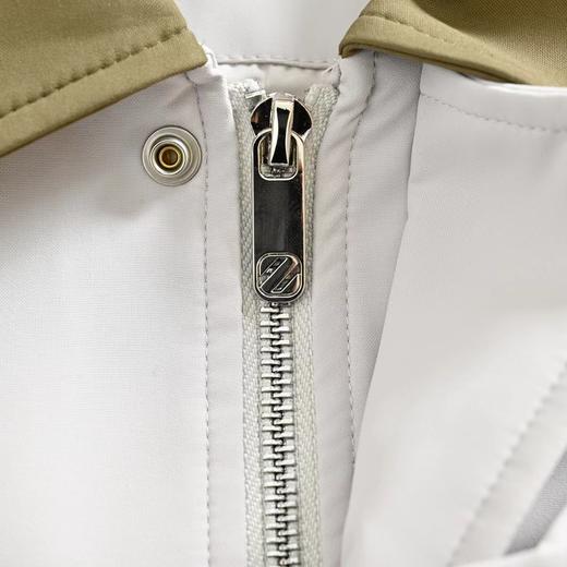 F040530春季新款男士休闲通勤铆钉口袋金属袖口按扣翻领夹克 商品图10