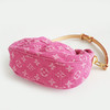 【99新】LV路易威登Pochette Valley手袋M28327粉色Pochette Valley丹宁牛仔豌豆包单肩包女士310326NJS04 商品缩略图7