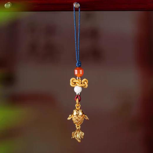 鲤想上岸挂件，锦鲤相伴，如愿上岸，时来运转 商品图2