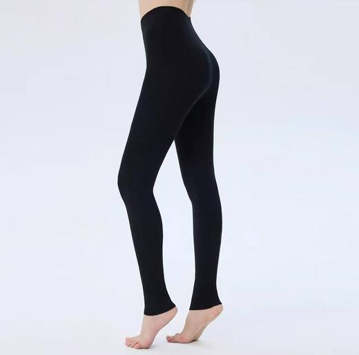 光腿神器~羊毛高腰保暖打底裤女百搭修身可外穿裤子YM260581 商品图3