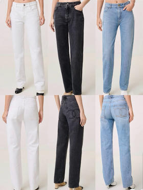 【预售】CH-SH 26s 包扣低腰牛仔裤