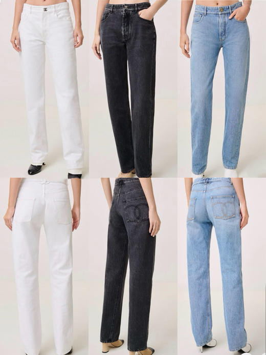 【预售】CH-SH 26s 包扣低腰牛仔裤 商品图0