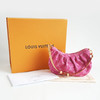 【99新】LV路易威登Pochette Valley手袋M28327粉色Pochette Valley丹宁牛仔豌豆包单肩包女士310326NJS04 商品缩略图1