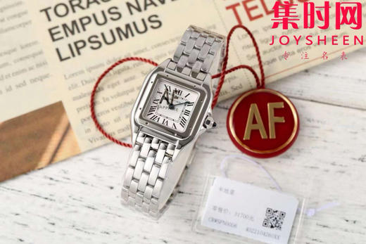 与豹同行 一跃入心 AF卡地亚猎豹系列 小号表盘尺寸：22×30mm 女士腕表 商品图0