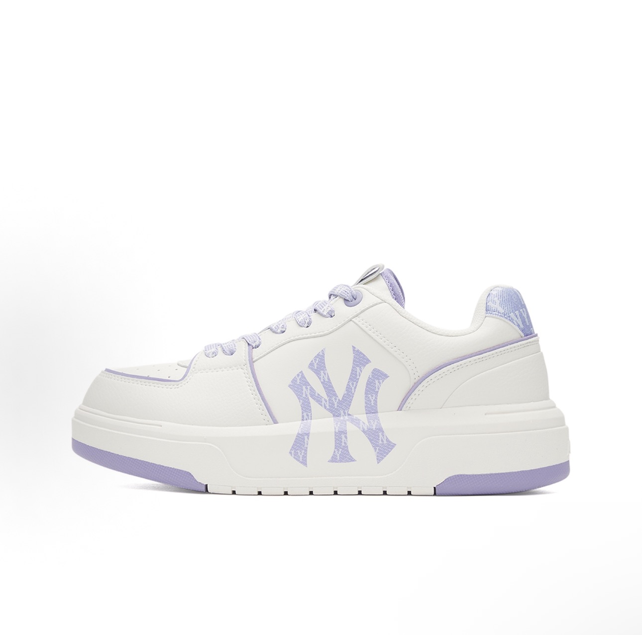 【纯原版本】MLB纽约洋基队复古增高学长鞋板鞋 久穿不厌的一款，非常适合长期主义 厚底上脚很显腿长 搭什么衣服都好看 新配色超适合夏天~