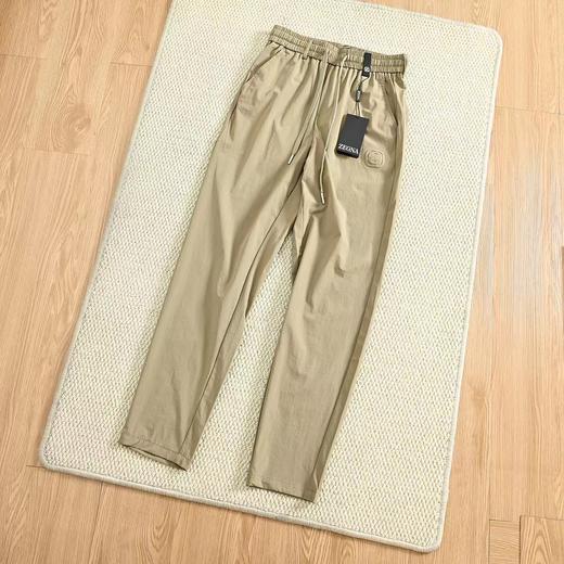 F040532春夏季简约百搭收脚裤型速干性能男士弹力休闲长裤 商品图8