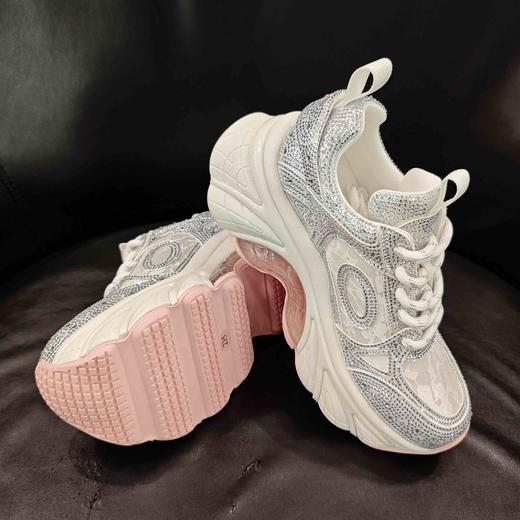 LFGJ凌介 13606 时尚网纱钻饰老爹鞋 商品图2