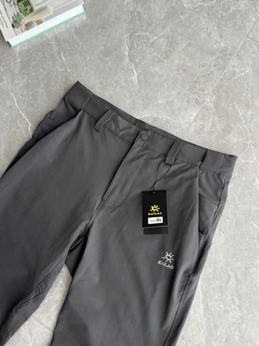 F040533男士户外日常通勤速干透气四面弹力直筒剪裁休闲裤 商品图4