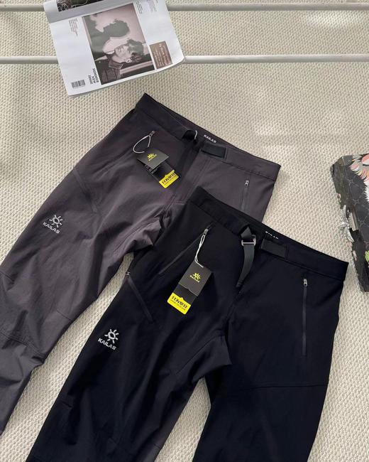 F040523春季新款3D绣花立挺防泼水速干休闲直筒长裤 商品图2