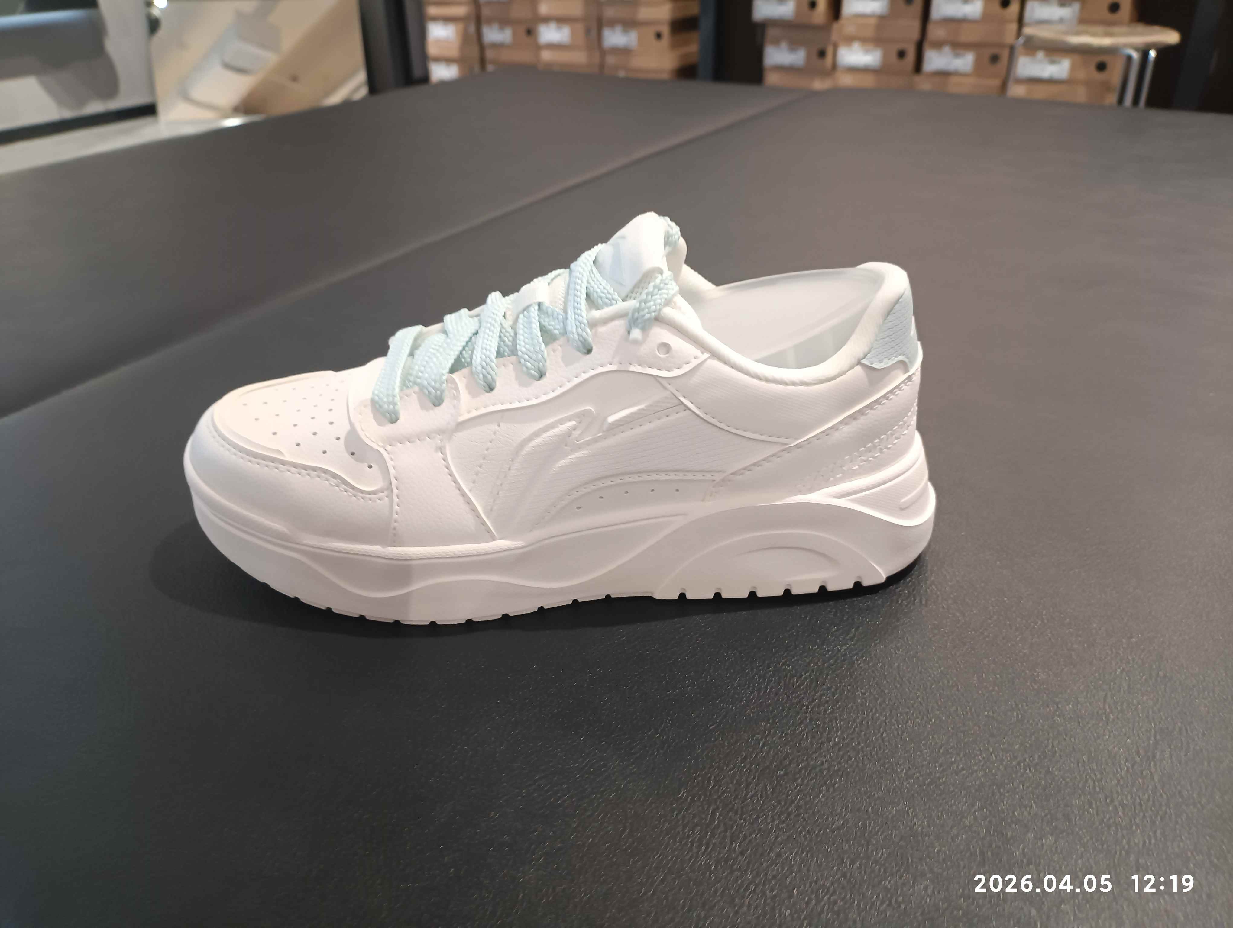 XXM 李宁元宝2减震回弹轻量板鞋透气女鞋2025春季柔软休闲鞋 AGCV180