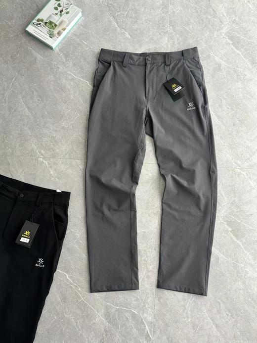 F040533男士户外日常通勤速干透气四面弹力直筒剪裁休闲裤 商品图2