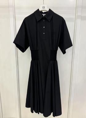 女款刺绣收腰连衣裙he014