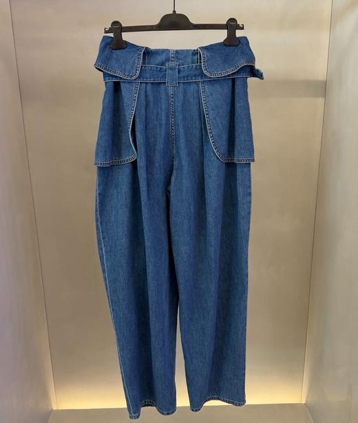 女款腰带牛仔裤长裤la014 商品图1