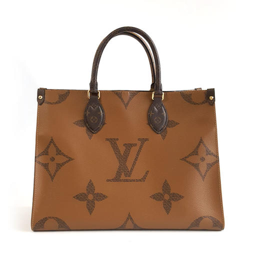 【95新】LV路易威登onthego系列M45321中号拼色老花onthego手提单肩包女士300326AK19 商品图4