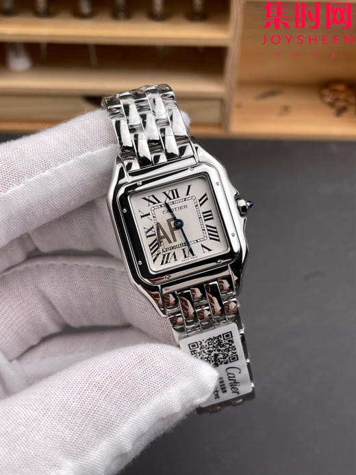 与豹同行 一跃入心 AF卡地亚猎豹系列 中号表盘尺寸：27×37mm 女士腕表 商品图1