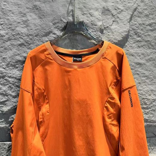 F040510机能风圆领防风弹力户外休闲百搭显瘦卫衣上衣 商品图6