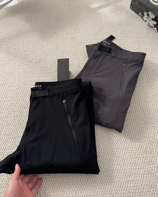 F040523春季新款3D绣花立挺防泼水速干休闲直筒长裤 商品图4