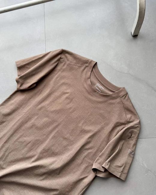 F040527男女同款吸汗透气户外运动圆领宽松休闲日常短袖T恤 商品图10