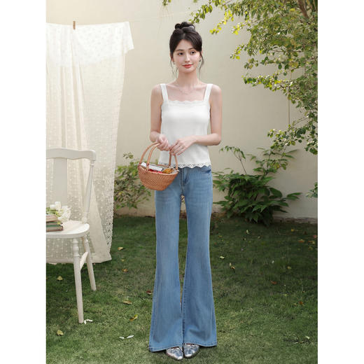 鹿向南【0407/00:00新品】米白色背心 商品图2