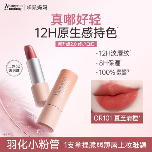 【纯净配方口红】 护唇显色 丝绒微光妆效轻薄上唇 精粹绒光/镜面唇膏 商品图4