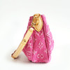 【99新】LV路易威登Pochette Valley手袋M28327粉色Pochette Valley丹宁牛仔豌豆包单肩包女士310326NJS04 商品缩略图3