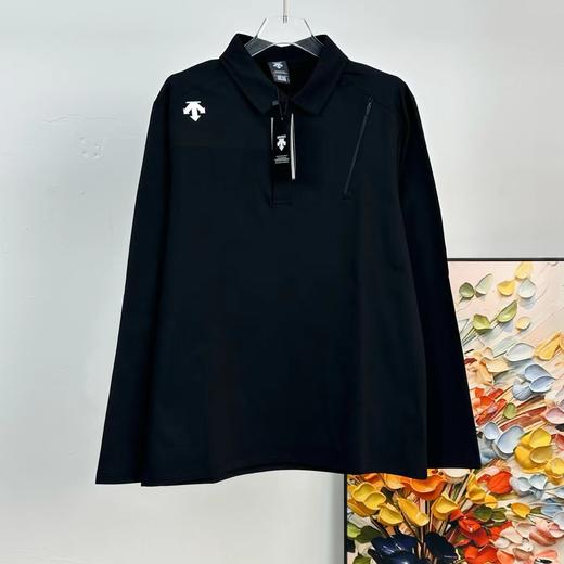 F040521春季新品透气速干都市通勤男士翻领长袖POLO衫 商品图7