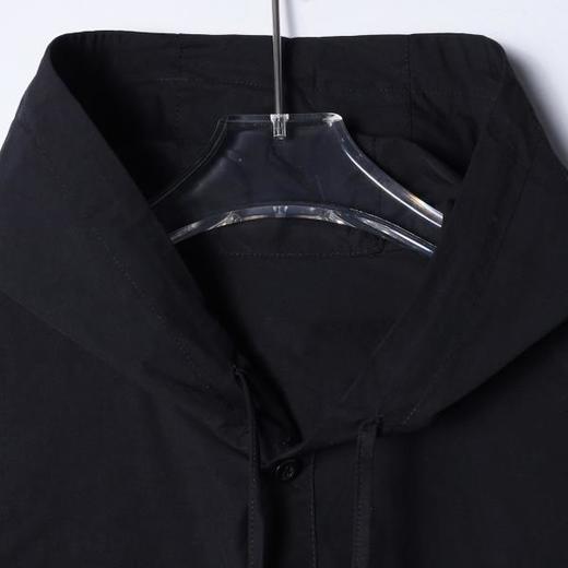 SDSA男装2026新款高贵轻奢连帽多口袋短袖衬衫宽松休闲上衣 商品图1