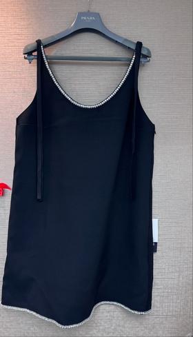 女款闪钻背心连衣裙he020