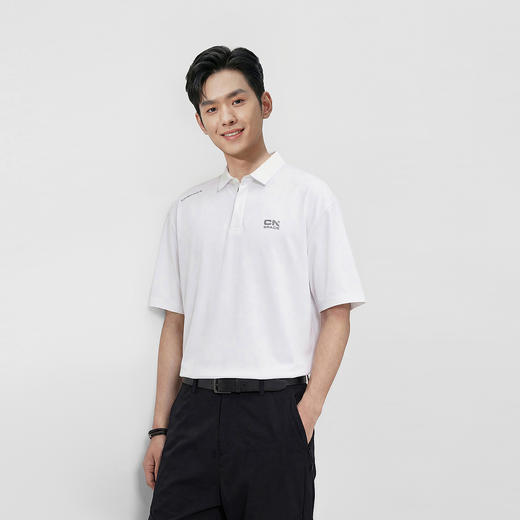 商场同款|森马XCNSPACE航天合作系列POLO衫男夏季针织衫2026新款 商品图1