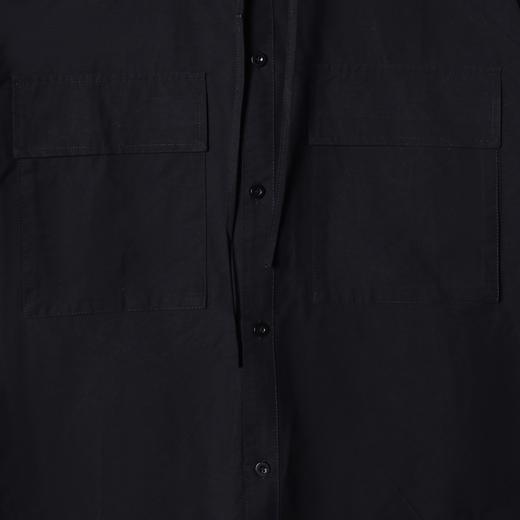 SDSA男装2026新款高贵轻奢连帽多口袋短袖衬衫宽松休闲上衣 商品图3