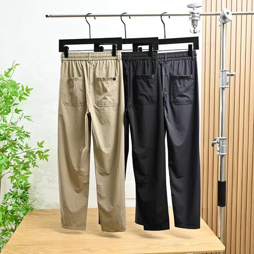 F040532春夏季简约百搭收脚裤型速干性能男士弹力休闲长裤 商品图1